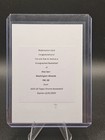 2025-26 Alex Sarr Washington Wizard Redemption Signed Basketball — photo 1