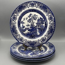 Set Of 4 Old Willow English