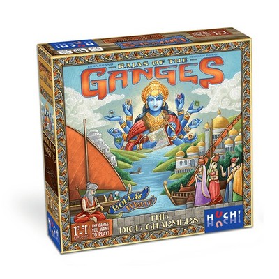 Rajas des Ganges: Die Würfelbeschwörer Brettspiel - Brandneu Versiegelt