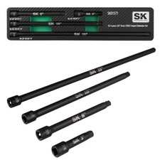 Sk 38 Drive Impact Socket Extension Set 3 6 10 15 Cr-mo Steel