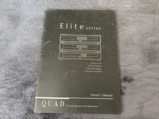 Instrukcja obsługi quada (tylko w języku angielskim) do Elite series w dobrym stanie