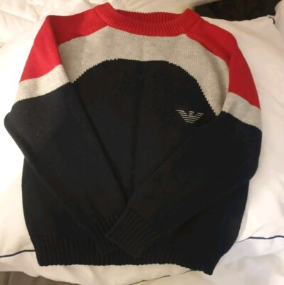 AJ Kinder Junior Pullover Supreme Class Alter 4 Made In Italy  Einmal getragen selten  