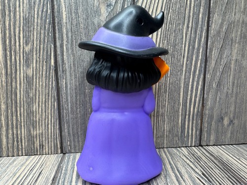 Halloween Witch Figurine Motion Activated Lights+ Cackling Sound 6" - Picture 6 of 8