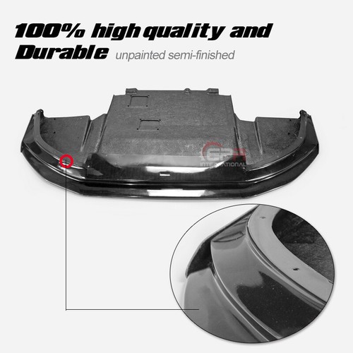 VRS Style FRP Wide Front Lip With Diffuser Kits For Mitsubishi Evolution EVO 10 - Foto 8 di 12