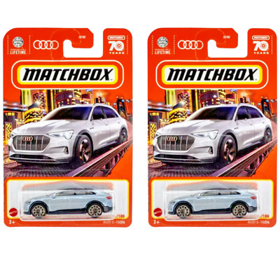 2023 Matchbox Audi E-Tron #1 Silver - Set of 2