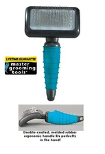 Master Grooming Tools DOG CAT SLICKER BRUSH MEDIUM Ergonomic Dematting Coat Hair