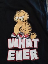 Garfield Sleep Lounge Pants Men's Small Elastic Drawstring