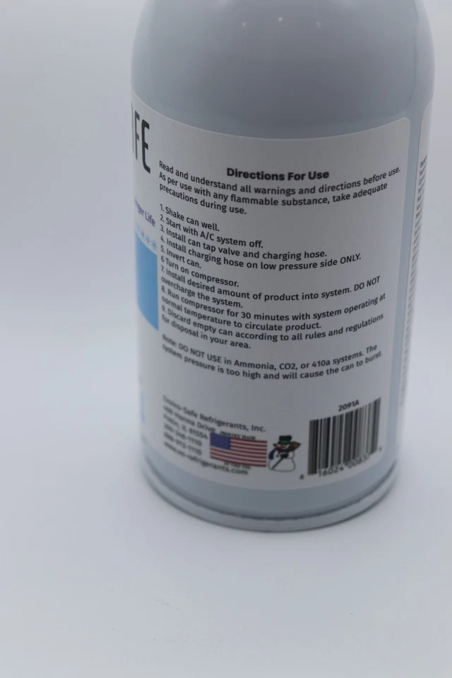 r1234YF Refrigerant Support, 1234YF Support, Arctic Air - 6 Pack - Image 3 of 4