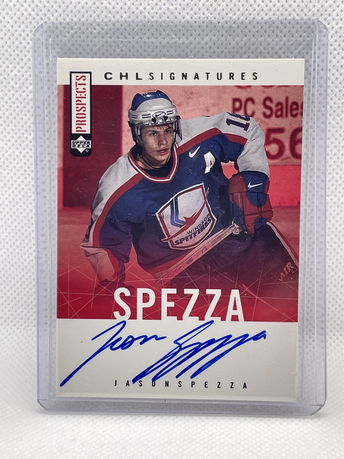 2000-01 Upper Deck CHL Prospects Jason Spezza CHL Signatures Autograph