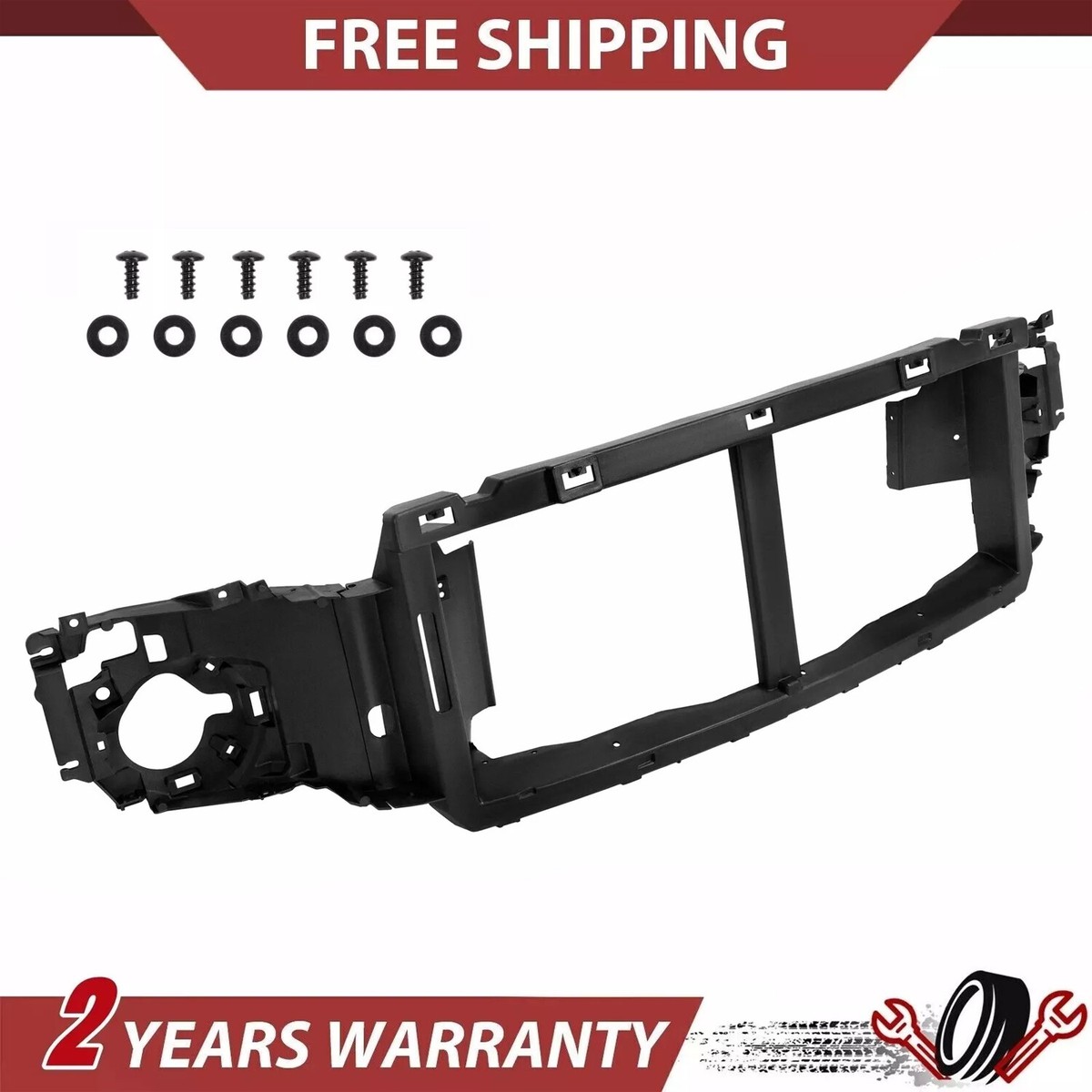 For Ford F250 F350 Super Duty 05-07 Header Panel Grille Headlight