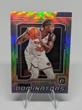 Julius Randle 2021-22 Panini Optic Elite Dominators Silver Holo #14 Knicks