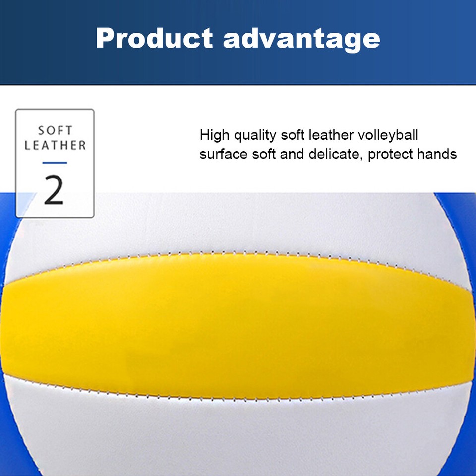Size 5 Volleyball Beach Volleyball Waterproof Sports Training Ball for