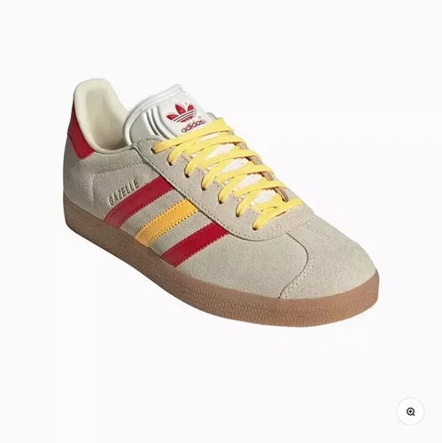 Adidas Originals Gazelle 'White Spark Scarlet' Wmns IE9125 Sneakers Suede