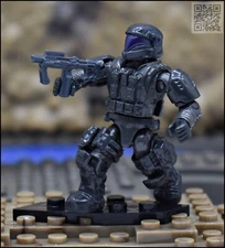 HALO 2 MEGA CONSTRUX UNSC DARK GRAY ODST MARCUS STACKER HXL07 CHARACTER PACK