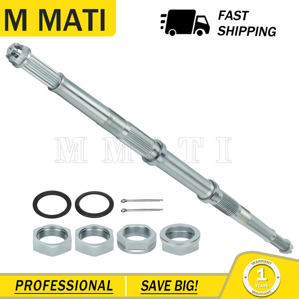 Eje trasero para Honda FourTrax 300 TRX300FW 4x4 1993 1994-2000 con tuercas de eje Foto 2 de 4