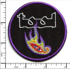 Tool Embroidered  Sew/Iron On Band Patch