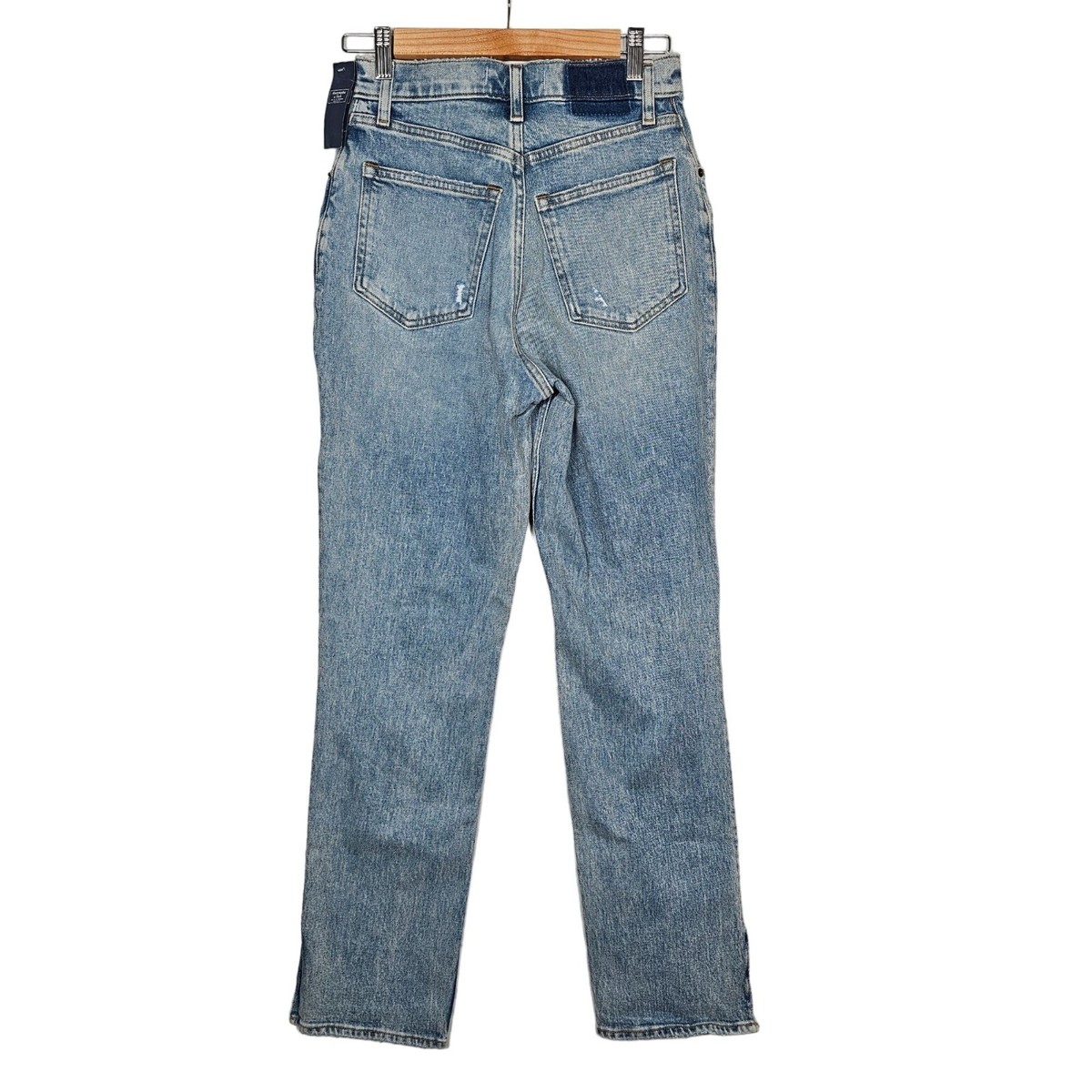 Abercrombie Fitch Curve Love 90's Straight Ultra High Rise Jeans Size 26/2