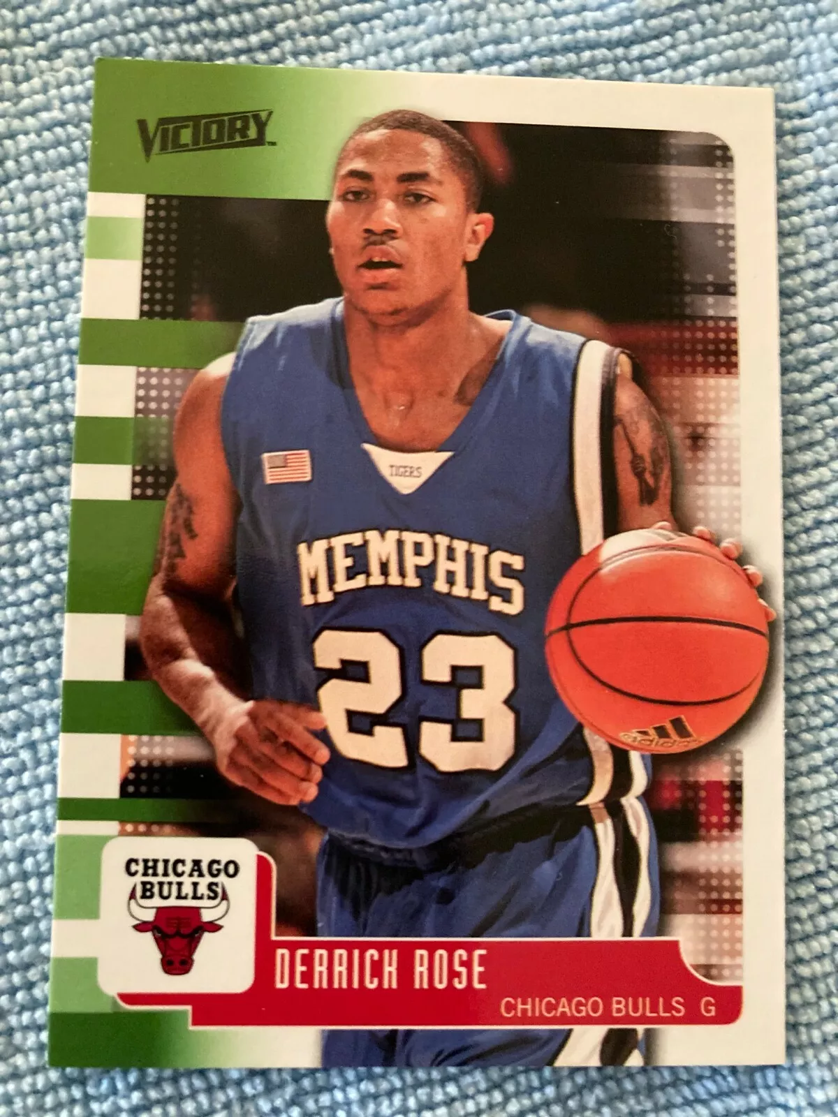 Derrick Rose trading card