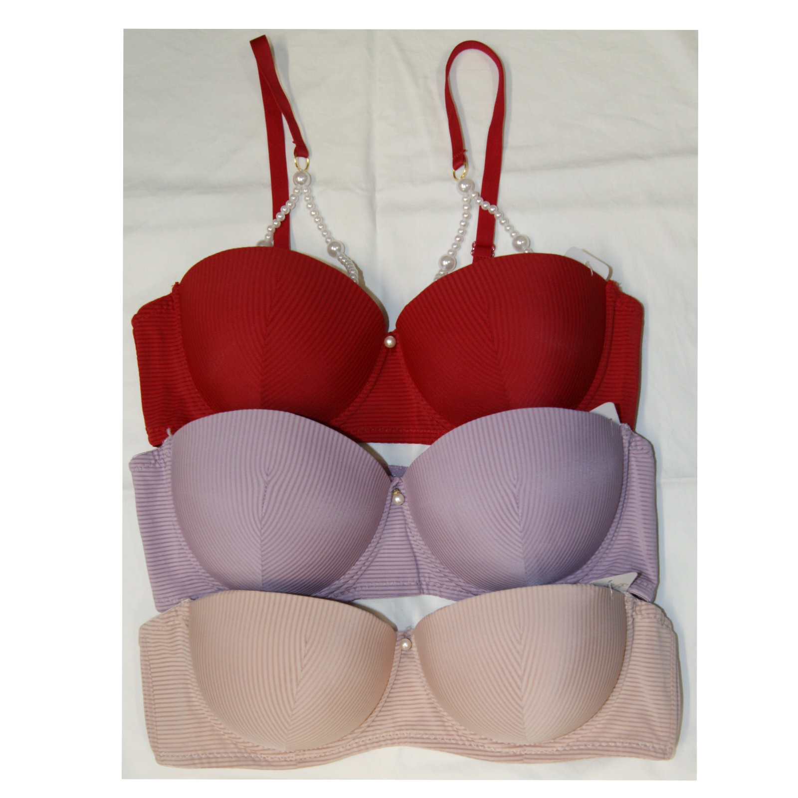 Desenvolver Romance este Día de San Valentín?s! Conjunto de sujetador y bragas Miss Hanna Secret 2 en 1