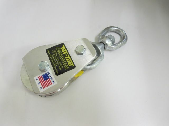 Ventev ALSB2000E Tuf Tug Aluminum Block Swivel Eye | eBay
