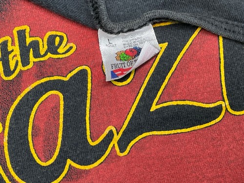 T-shirt canotta L * vintage anni 90 1996 THE HAZIES pelle e ossa * rock alternativo - Foto 3 di 4