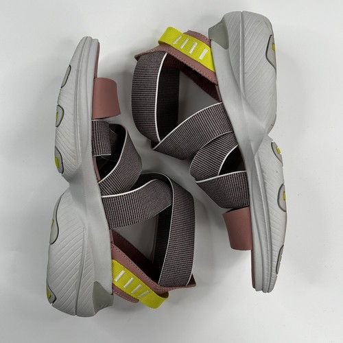 SOREL Women's 6 Explorer Blitz Multistrap Sandal, Pink Moon Strappy MSRP $110 - Picture 5 of 9