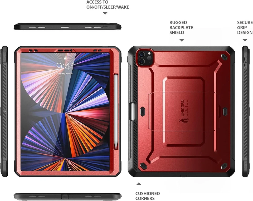 SUPCASE UBPro Case Multi-Layered Tablet Cover for Apple iPad Pro 12.9/11.0 inch - Image 2 of 4