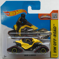 Hot Wheels Snow Stormer Snowmobile Gelb/Schwarz Hw Off-Road Neu/Ovp Schneemobil