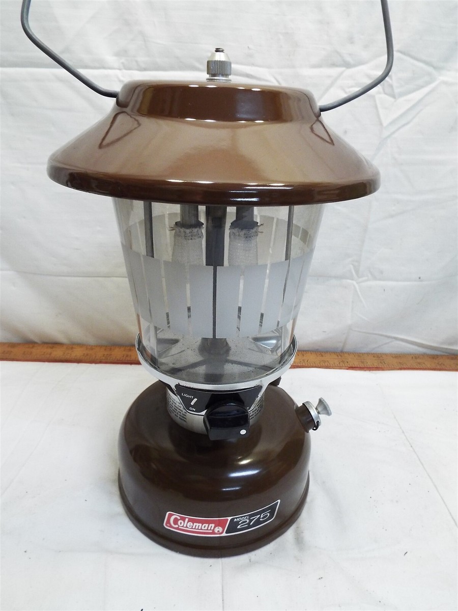 Coleman 275 710 Double Two 2 Mantle Burner Lantern Camping Lamp