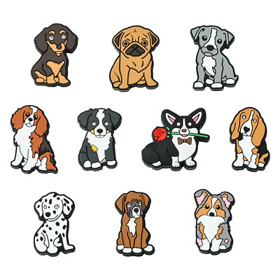 20x Silicone Beads for Jewelry Dog Beads Puppy Silicone Focal Beads Bulk DIY