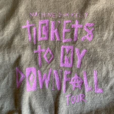 Official Machine Gun Kelly MGK - Tickets To My Downfall Tour T-Shirt - Size: M