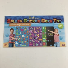 Premium 3 Bees & Me Splash Sticker Bath Toy for Ages 2 3 4 5 Years Old