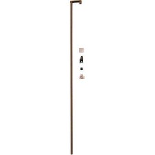 Prime-Line Defender Security S 4154 Sliding Patio Door Security Bar Lock 48 "