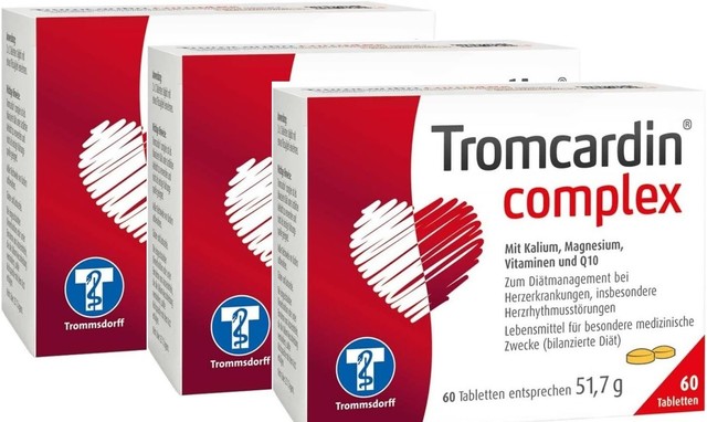 Tromcardin complex 3 x 60 Total 180 tablets