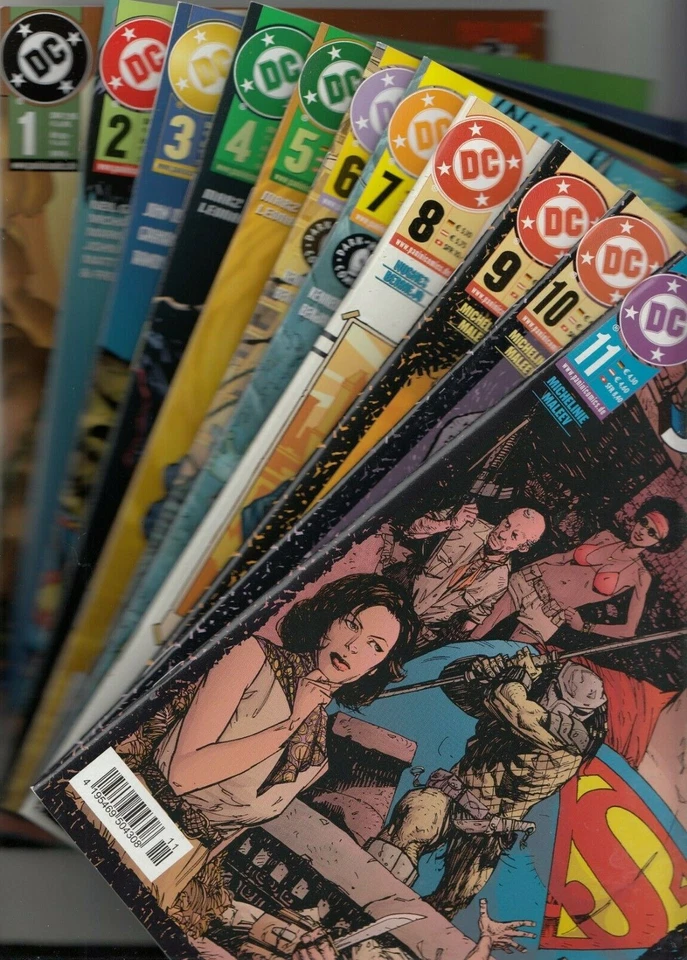 DC CROSSOVER (deutsch) ab 1 - 11 - JLA/SUPERMAN/ WITCHBLADE - PANINI COMICS 2001 - Bild 1 von 1