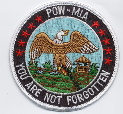 POW - MIA Not Forgotten - Patch - Cat no. M6001 