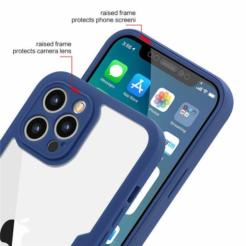 Hülle für iPhone 13 12 11 Pro Max Mini 360 Grad Handyhülle Case Schutz