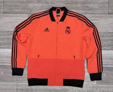 Real Madrid Adidas Prematch 2017 2018 Track Jacket Coral Size Men  s Large DP7661