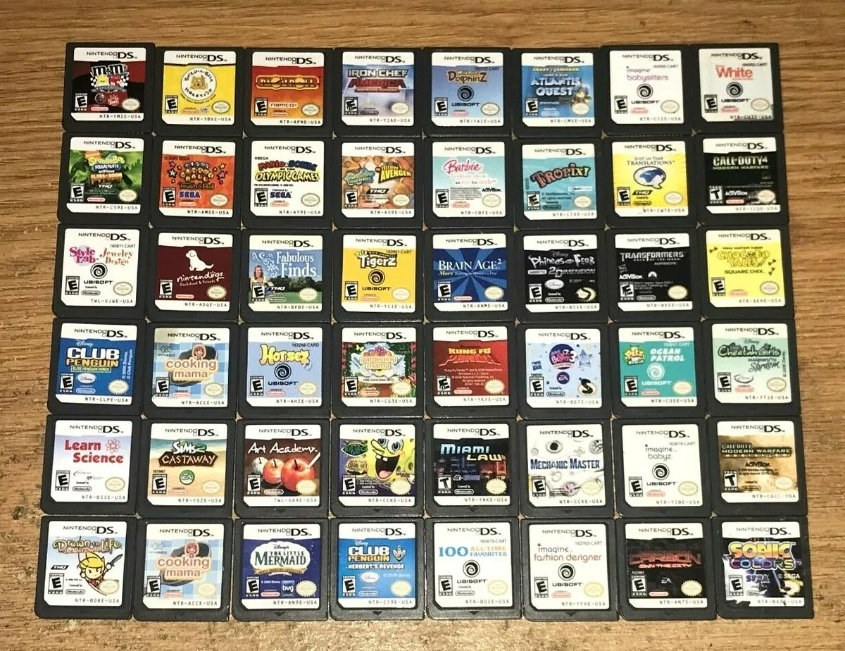 Used nintendo best sale ds games