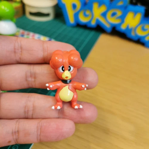 TOMY Pokemon MAGBY 1.5" Mini Figure CGTSJ Vintage Nintendo Toy Collectible