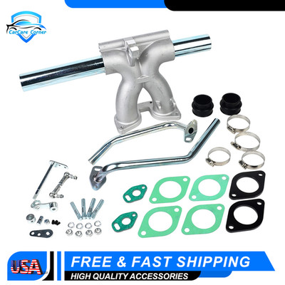1x Manifold Kit For 99004.315 VW Beetle Bug Type 1 Single Weber 40 IDF/44 IDF