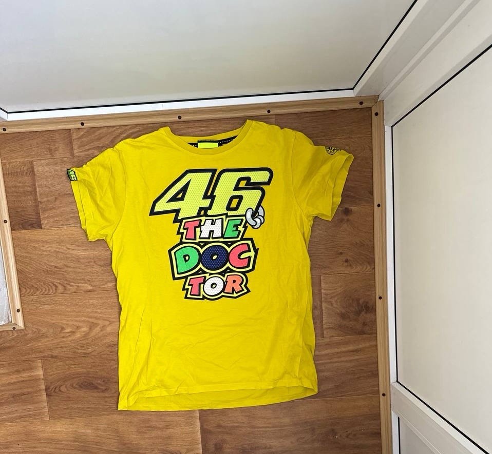 Preowned Valentino Rossi The Doctor Logo Shirt Size XL
