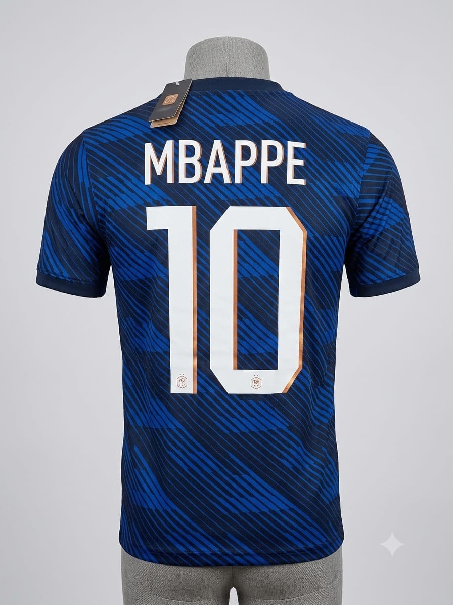 France national football soccer jersey mbappe #10 short sleeve shirt comfortable