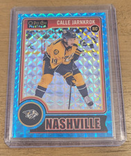 CALLE JARNKROK 2014-15 OPC PLATINUM HOCKEY ROOKIE BLUE CUBES SP/65 #161 RC SSP
