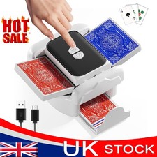 Automatic Card Shuffler Machine Rechargeable Electric Poker Card Shuffling Tool