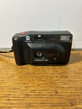 Vintage Minolta Freedom 50 35mm Point  Shoot Film Camera Focus Free TESTED