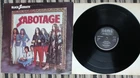 Misprint BLACK SABBATH ALBUM SABOTAGE LP 9119 001 UK 1ST PRESS 1975 VG+/NM