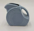 Fiesta Mini Disc Pitcher Periwinkle Blue 4 oz by Homer Laughlin China Fiestaware