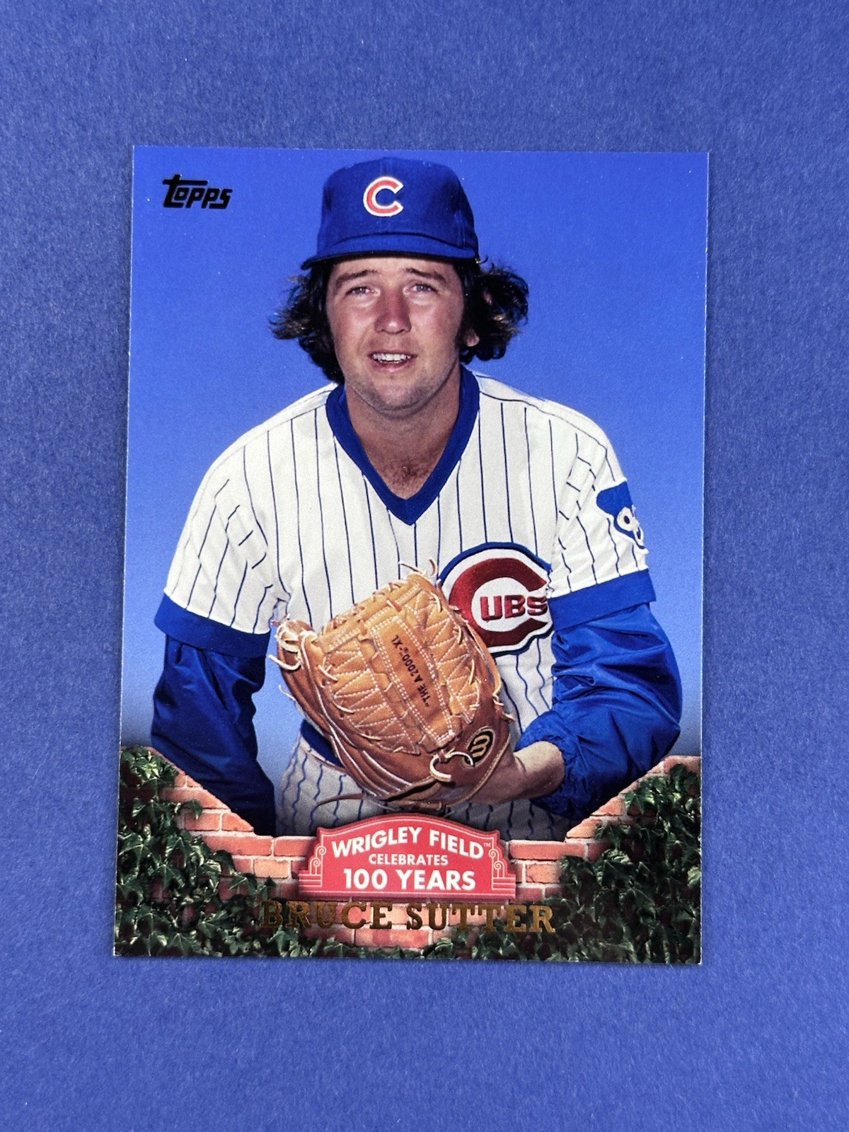 2016 Topps ~ Bruce Sutter ~ Wrigley Field 100 Years ~ WRIG-7 ~ Cubs