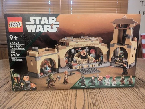 LEGO Star Wars: Boba Fett's Throne Room (75326) Brand New Factory Sealed Set